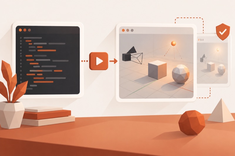 Codex и Blender: автоматизация сцены через Python