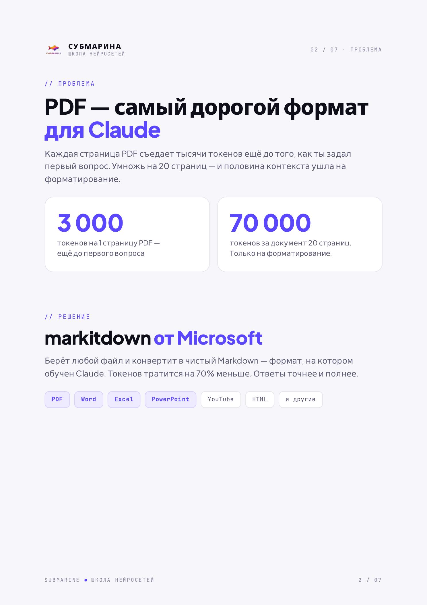 Стоп сжигать токены на PDF: страница 2